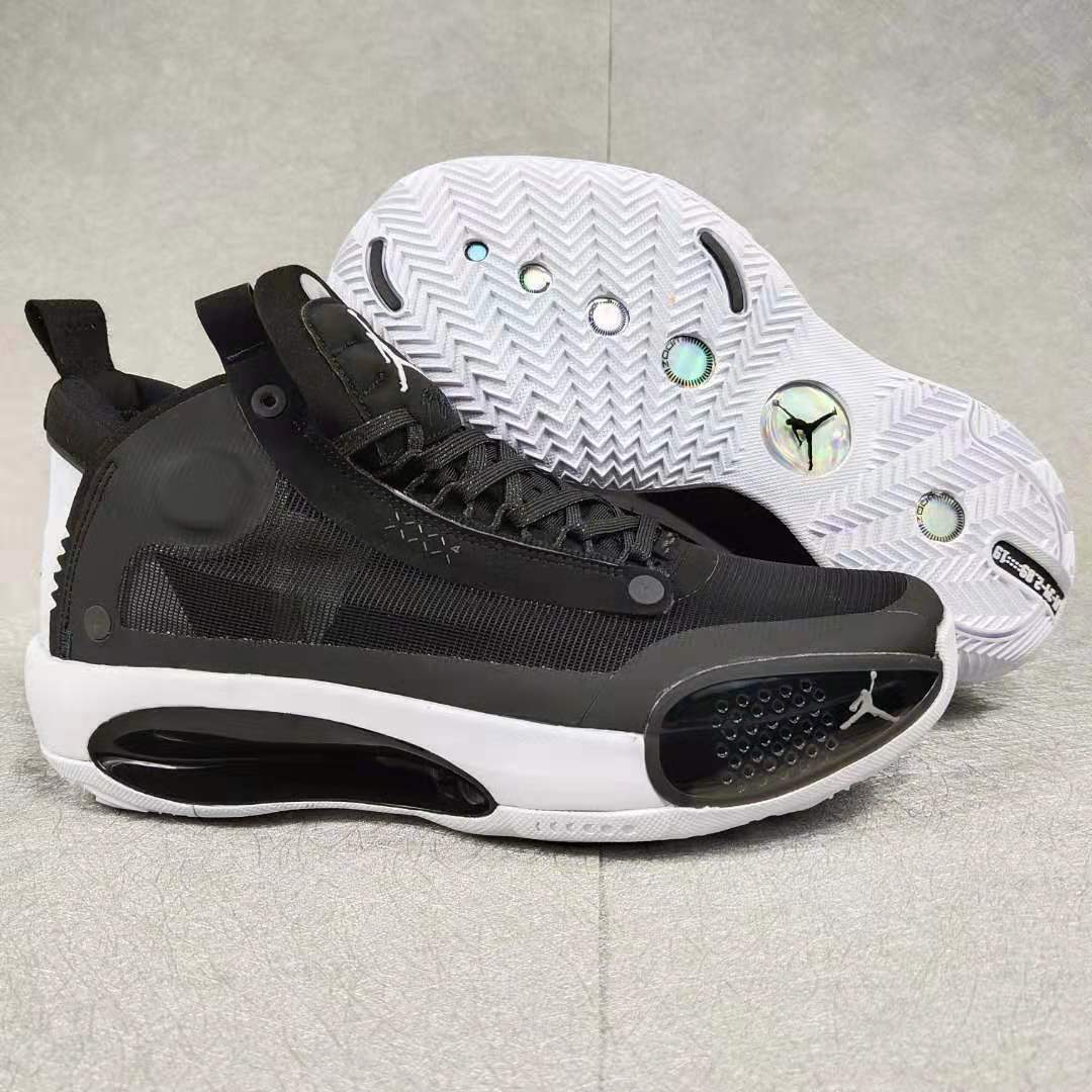 2019 Air Jordan 34 Black White Shoes